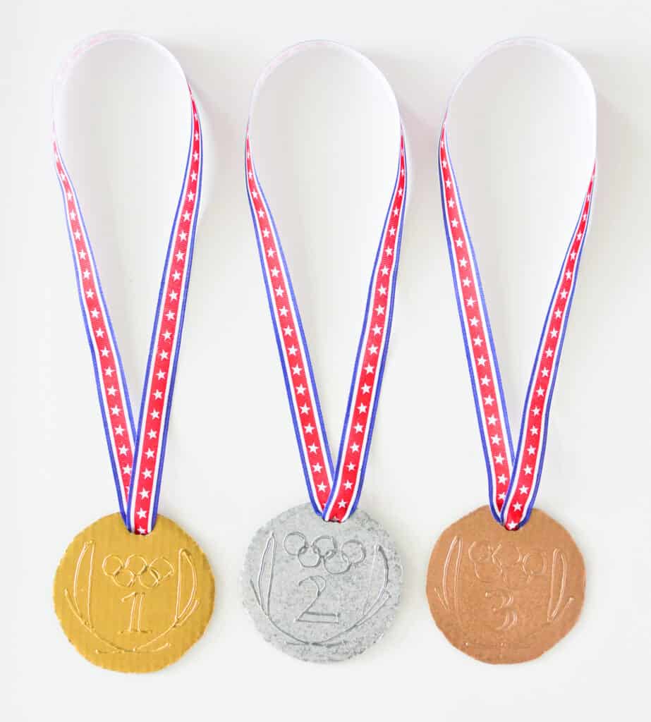 DIY CardboardOlympic Medals