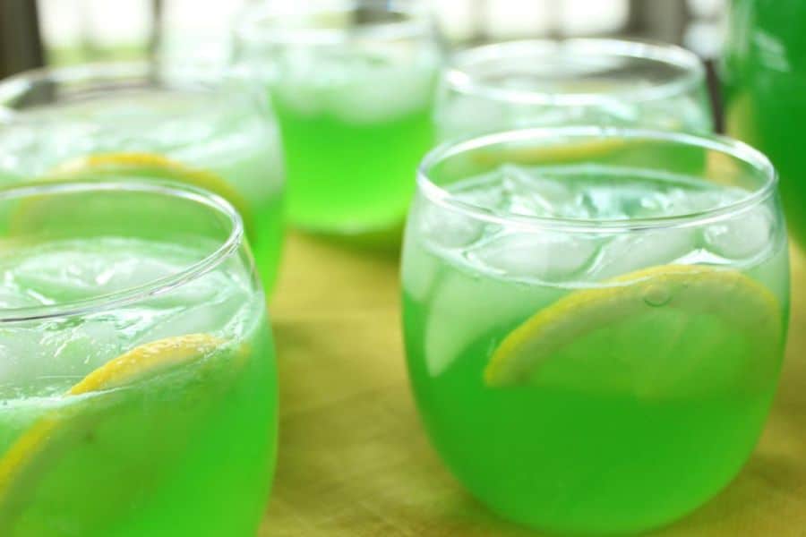 Green Punch Mocktail