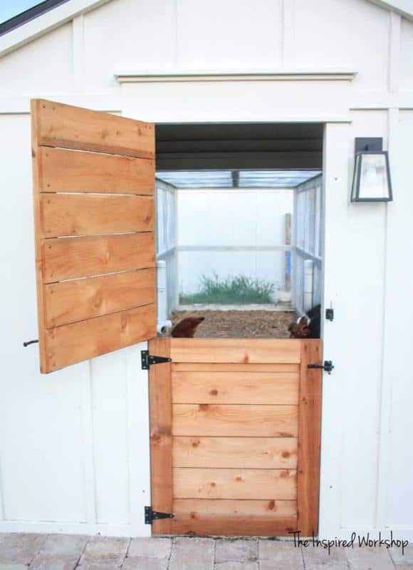 Chicken Coop Double Door