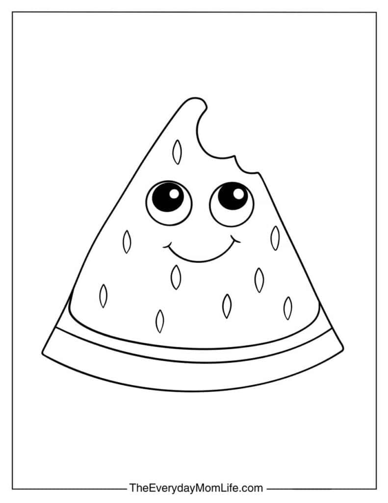 Cute Watermelon Piece