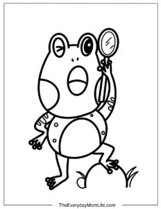 36 PDF Printable Frog Coloring Pages - The Everyday Mom Life