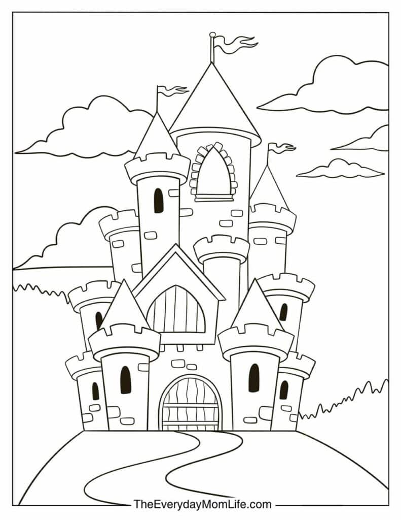 Fairytale Flagtower Castle